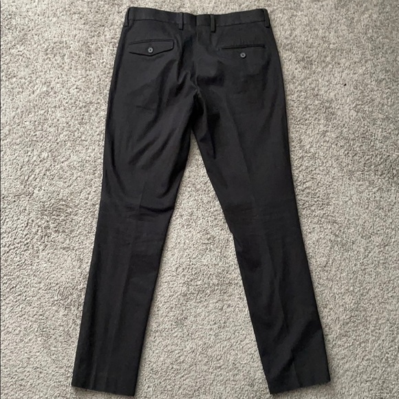 Extra Slim Black Dress Pants - Picture 3 of 4